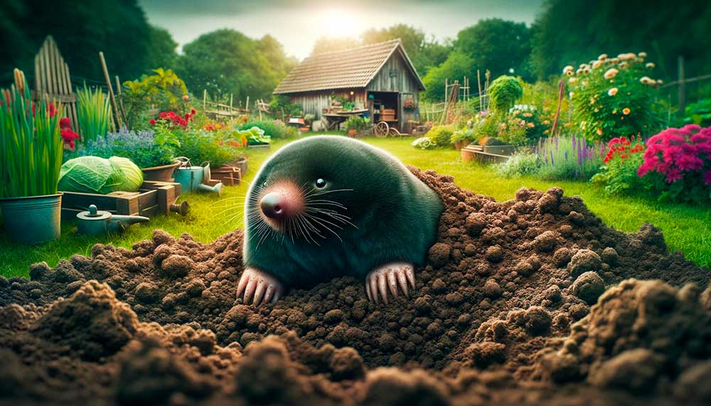 Дератизация кротов